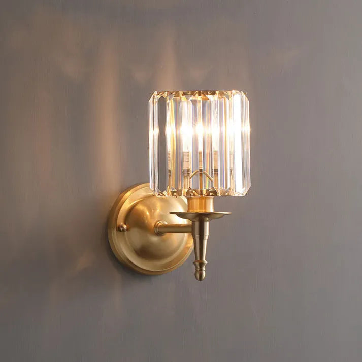Applique Murale Style Cristal Vintage de Luxe pour Salon - Luxura-applique murale-Olloret