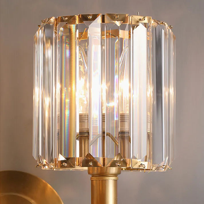 Applique Murale Style Cristal Vintage de Luxe pour Salon - Luxura-applique murale-Olloret