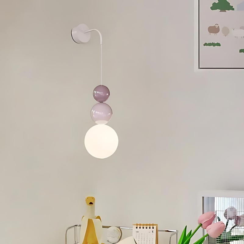 Applique Murale en Ivoire à Lumière Variable pour Chambre - Luxo-applique murale-Olloret
