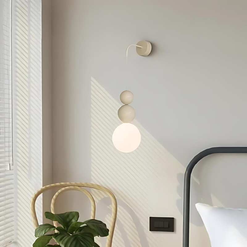 Applique Murale en Ivoire à Lumière Variable pour Chambre - Luxo-applique murale-Olloret