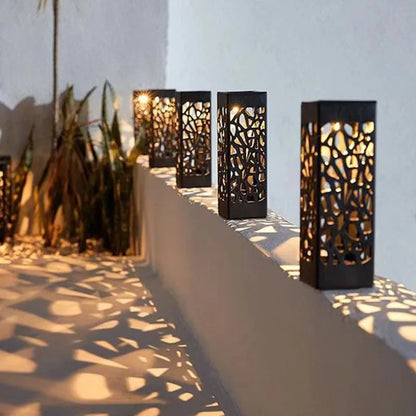 Éclairage Solaire de Jardin Élégant et Pratique, Pack de 4 – Lumisoleil-lampe solaire extérieur-Olloret