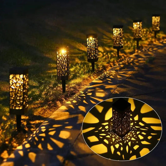 Éclairage Solaire de Jardin Élégant et Pratique, Pack de 4 – Lumisoleil-lampe solaire extérieur-Olloret