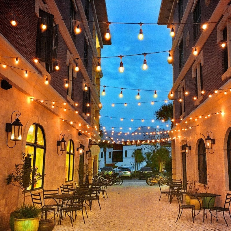 Guirlande Lumineuse Solaire LED Rétro Extérieur Étanche 15M – Halo-guirlande solaire-Olloret