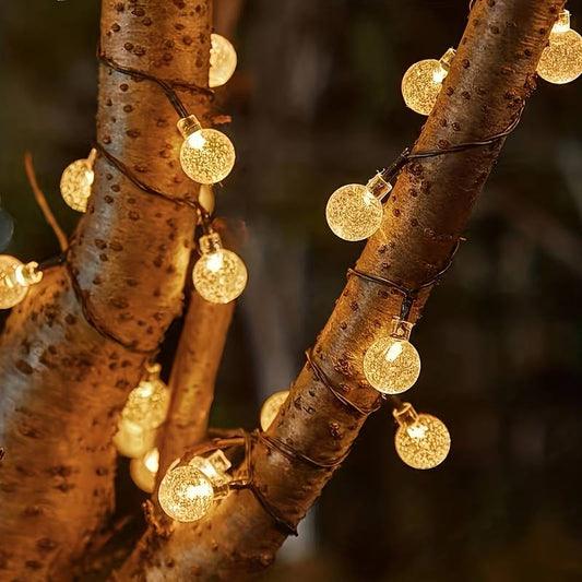 Guirlande Solaire LED Éclatante pour Extérieur Écologique – Veranda-guirlande solaire-Olloret