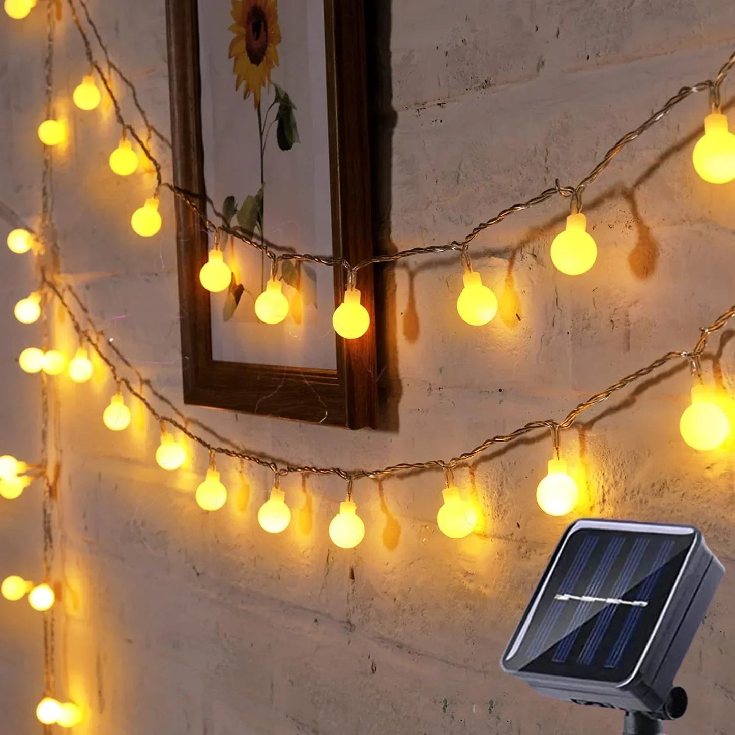 Guirlande Solaire pour Éclairage Extérieur Festif LED Résistante – Lumela-guirlande solaire-Olloret