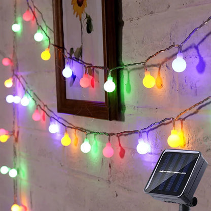 Guirlande Solaire pour Éclairage Extérieur Festif LED Résistante – Lumela-guirlande solaire-Olloret