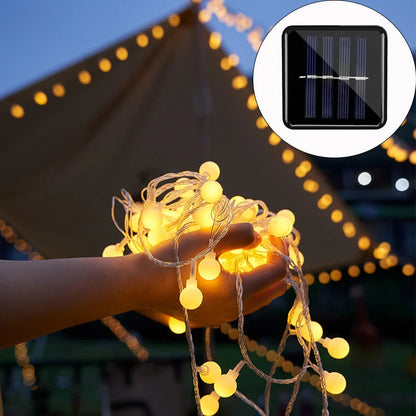 Guirlande Solaire pour Éclairage Extérieur Festif LED Résistante – Lumela-guirlande solaire-Olloret