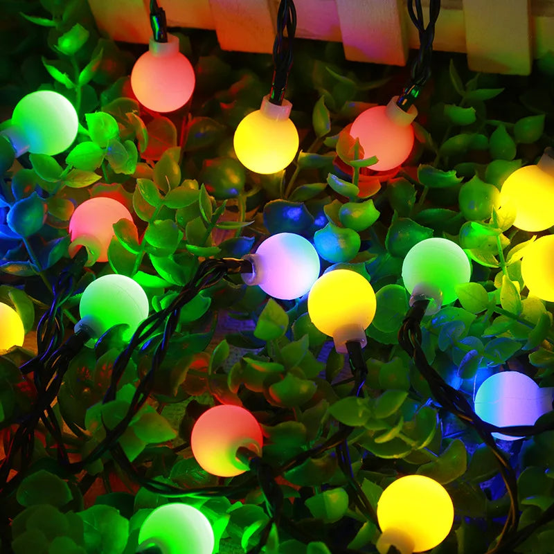 Guirlande Solaire pour Éclairage Extérieur Festif LED Résistante – Lumela-guirlande solaire-Olloret