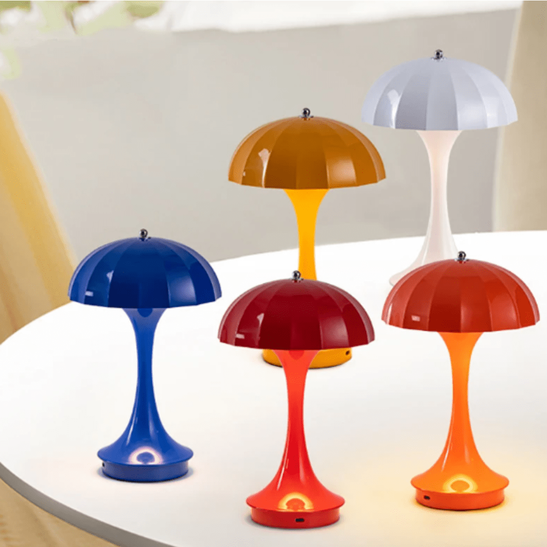 Lampe LED Parapluie Artistique – Brisea-lampe de table-Olloret