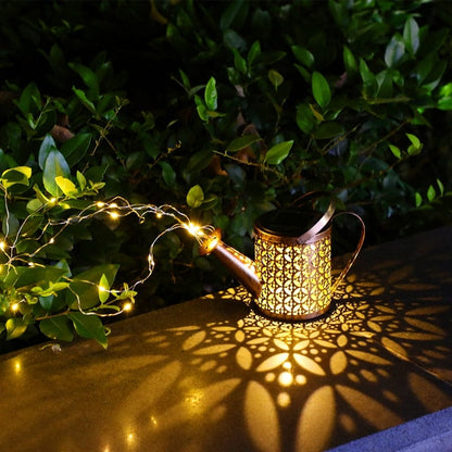 Lampe Solaire de Jardin en Forme d'Arrosoir Élégante pour Éclairage Extérieur – Luminara-lampe solaire extérieur-Olloret