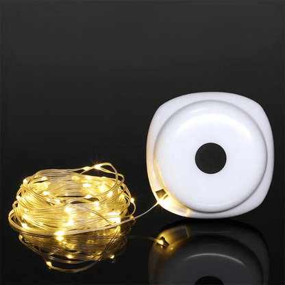 Lampe de Camping Rechargeable avec Guirlande Lumineuse Intégrée – Serven-guirlande solaire-Olloret
