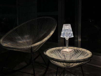 Lampe de Table Cristal Sans Fil - Mantar-lampe de table-Olloret