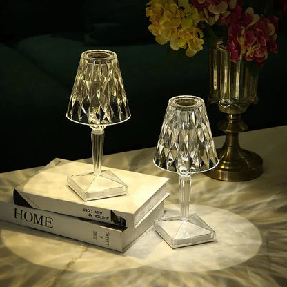 Lampe de Table Cristal Sans Fil - Mantar-lampe de table-Olloret