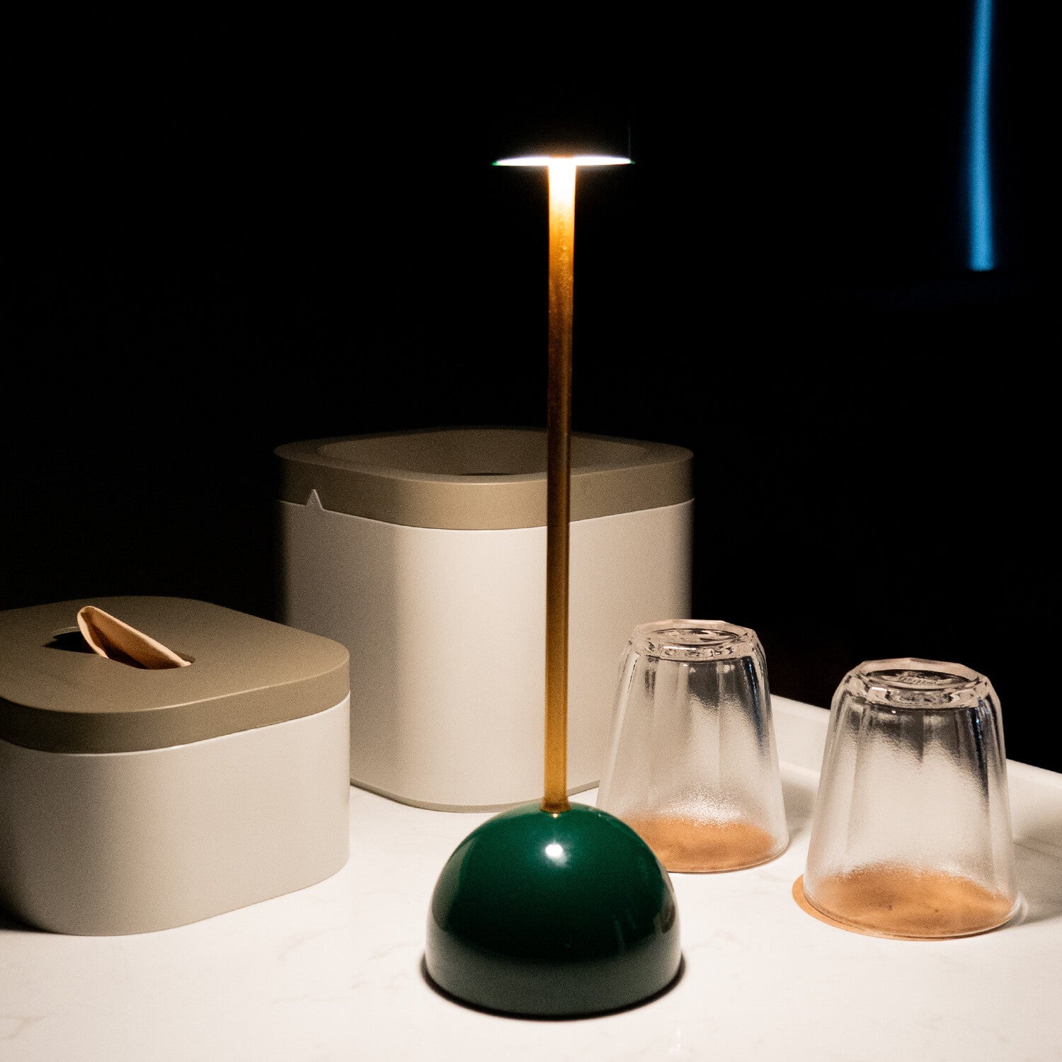 Lampe de Table Design - Émeraude-lampe de table-Olloret