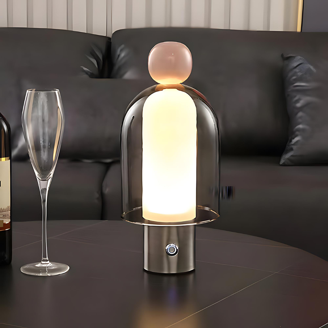 Lampe de Table LED pour salon Rechargeable et Dimmable - Lumina-lampe de table-Olloret