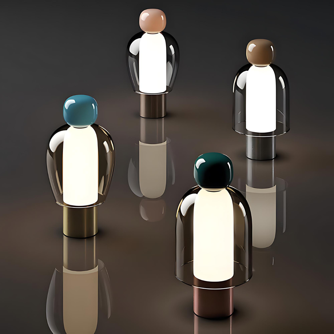 Lampe de Table LED pour salon Rechargeable et Dimmable - Lumina-lampe de table-Olloret