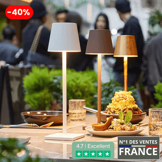 Lampe de Table Rechargeable Sans Fil - Nordiclight