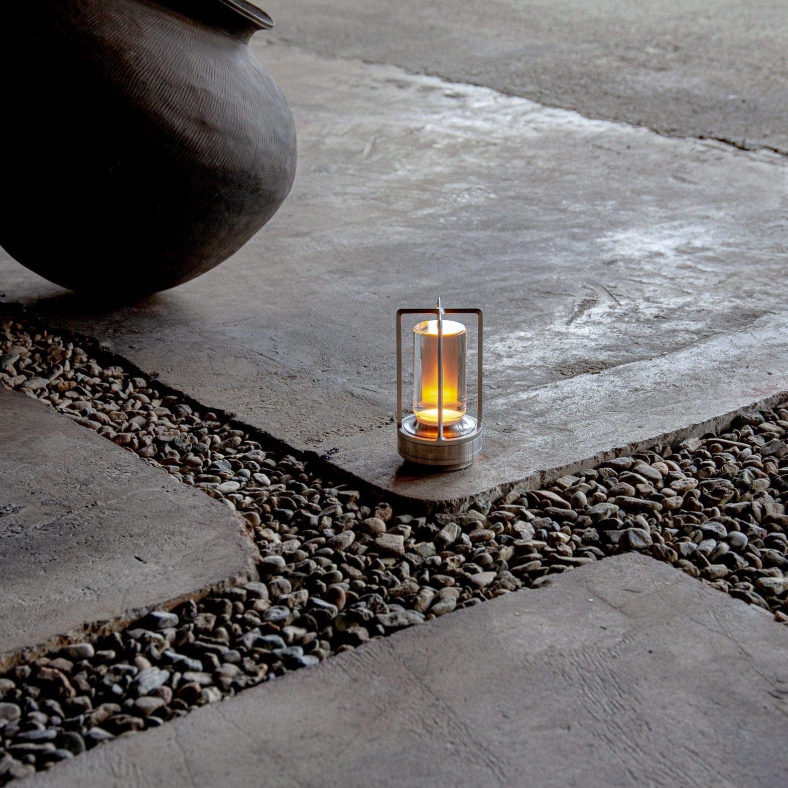 Lampe en Cristal Tactile Sans Fil - Aurora-lampe de table-Olloret