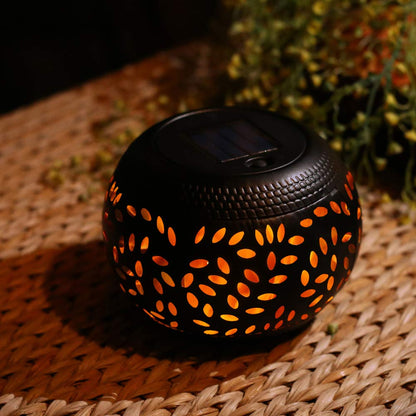 Lanterne Solaire d'Extérieur avec Effet Flamme Hypnotisant – Lumisoleil-lampe solaire extérieur-Olloret