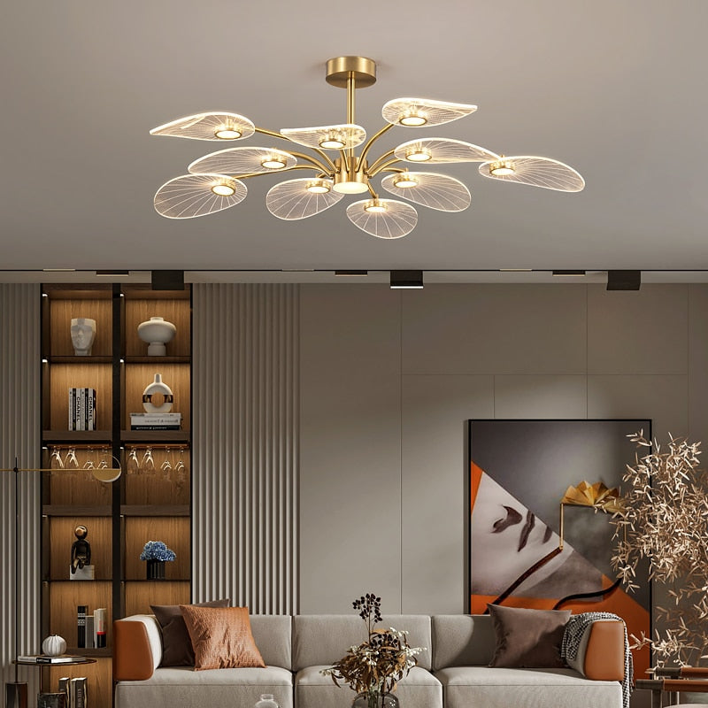 Lustre Plafonnier Luminaire Élégant et Moderne - Nerlo-Plafonnier-Olloret