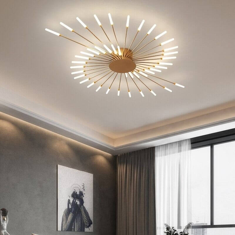 Plafonnier Luminaire Design Élégant et Raffiné - Decora-Plafonnier-Olloret