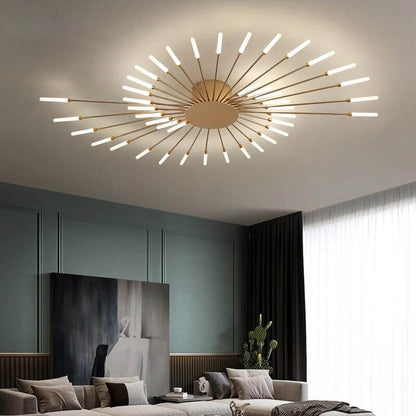 Plafonnier Luminaire Design Élégant et Raffiné - Decora-Plafonnier-Olloret