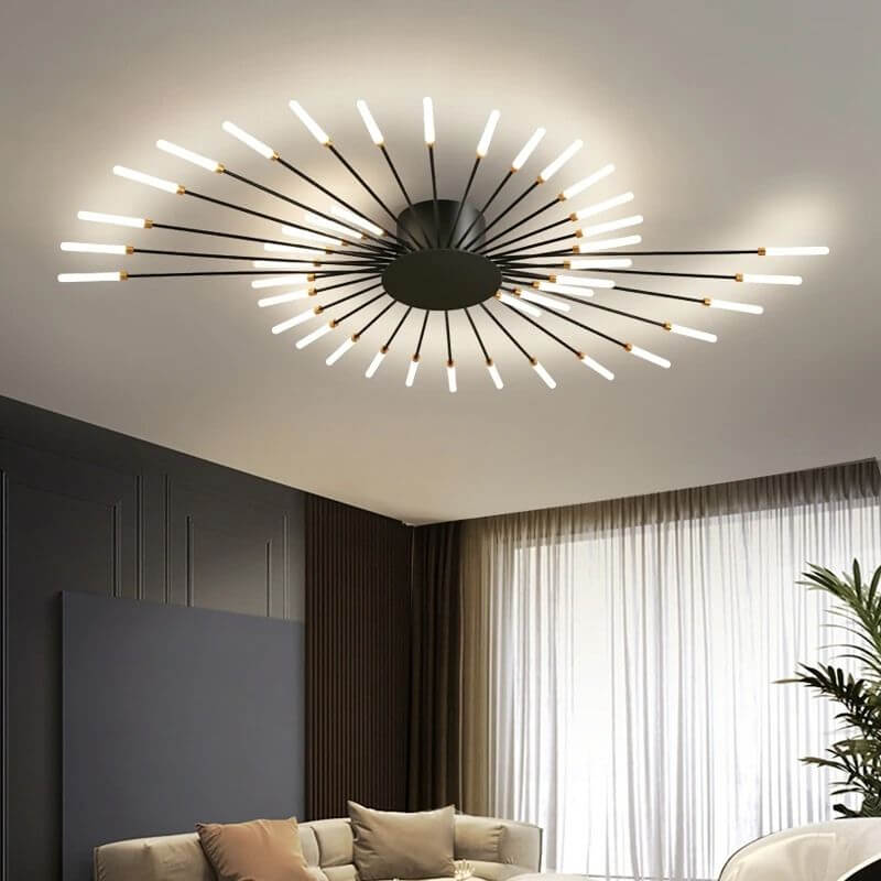 Plafonnier Luminaire Design Élégant et Raffiné - Decora-Plafonnier-Olloret