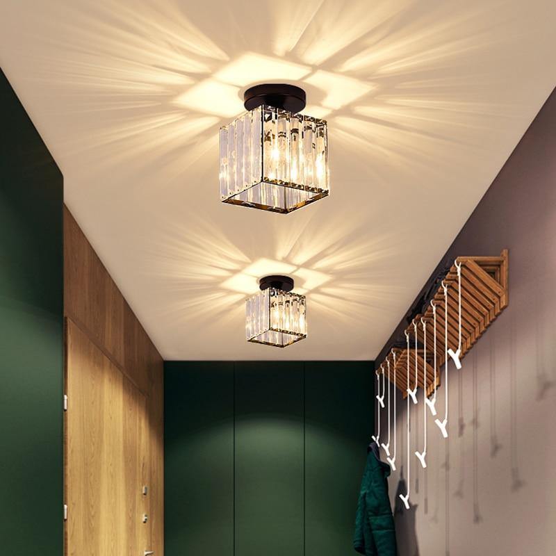 Plafonnier Luminaire Design Géométrique et Moderne - Quadro-Plafonnier-Olloret