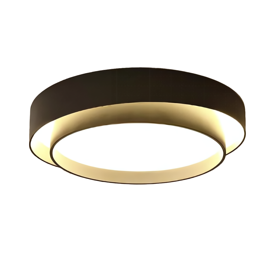 Plafonnier Luminaire Disque Moderne - Flint-Plafonnier-Olloret