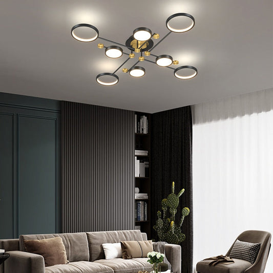 Plafonnier Luminaire Élégant et Minimaliste - Piatto-Plafonnier-Olloret