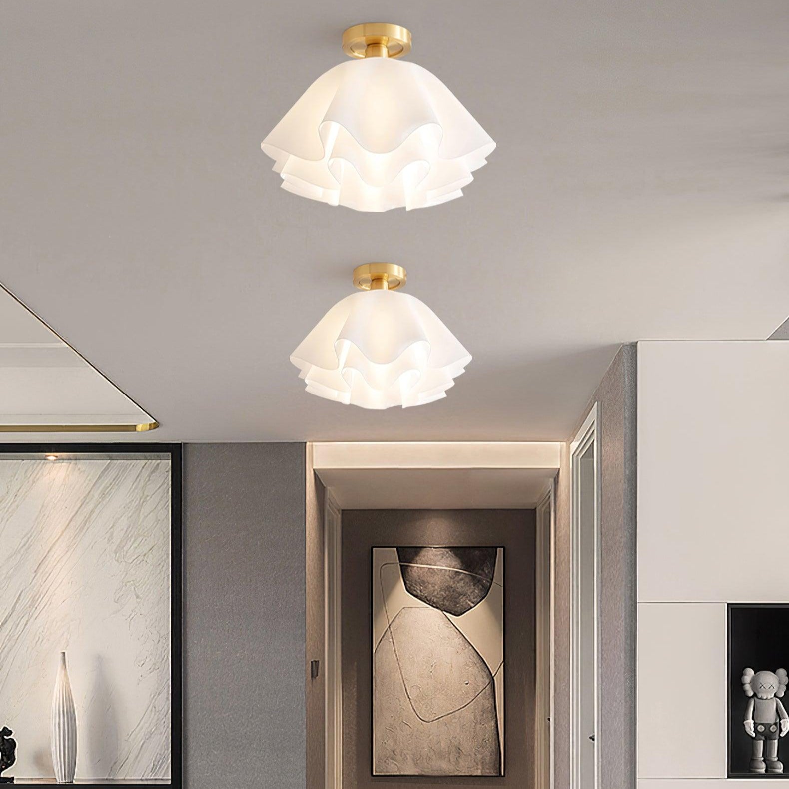 Plafonnier Luminaire Élégant et Moderne - Gailon-Plafonnier-Olloret