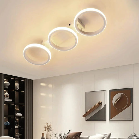 Plafonnier Luminaire LED Design Circulaire Élégant - Circa-Plafonnier-Olloret