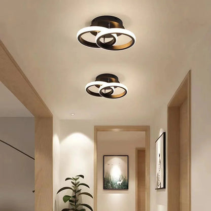 Plafonnier Luminaire LED Design Circulaire Superposé - Orbix-Plafonnier-Olloret