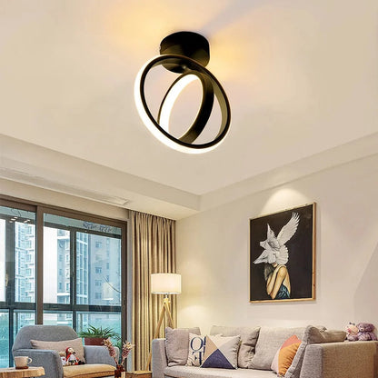 Plafonnier Luminaire LED Design Rotatif - Tornix-Plafonnier-Olloret
