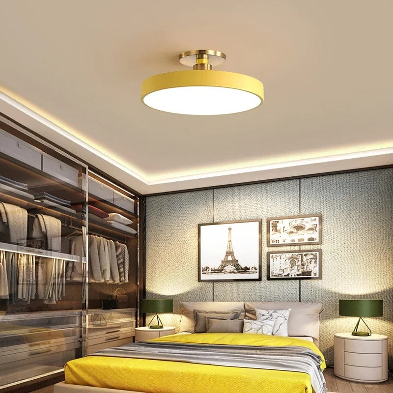 Plafonnier Luminaire LED Nordique Moderne - Scandora-Plafonnier-Olloret