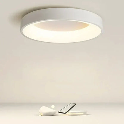 Plafonnier Luminaire LED Rond Style Scandinave - NordicGlow-Plafonnier-Olloret