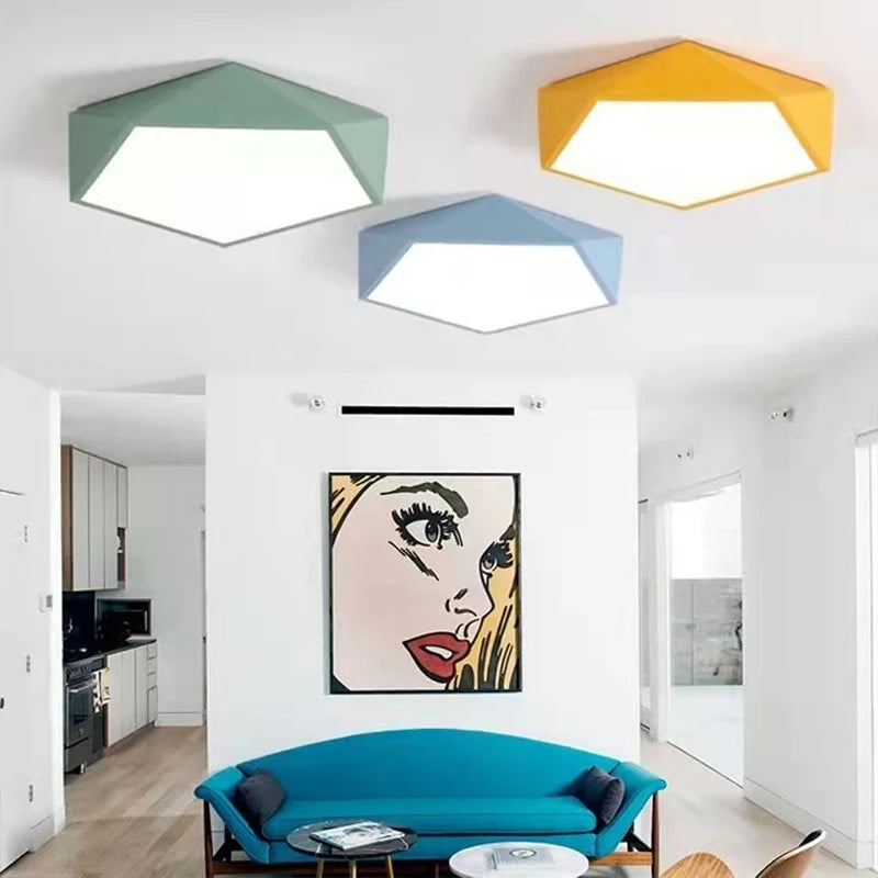 Plafonnier Luminaire Moderne et Élégant - Zurich-Plafonnier-Olloret