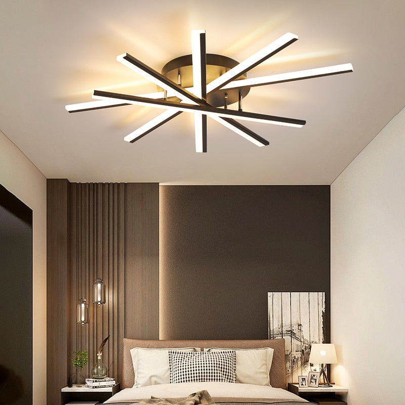 Plafonnier Luminaire Moderne et Raffiné - Metacio-Plafonnier-Olloret