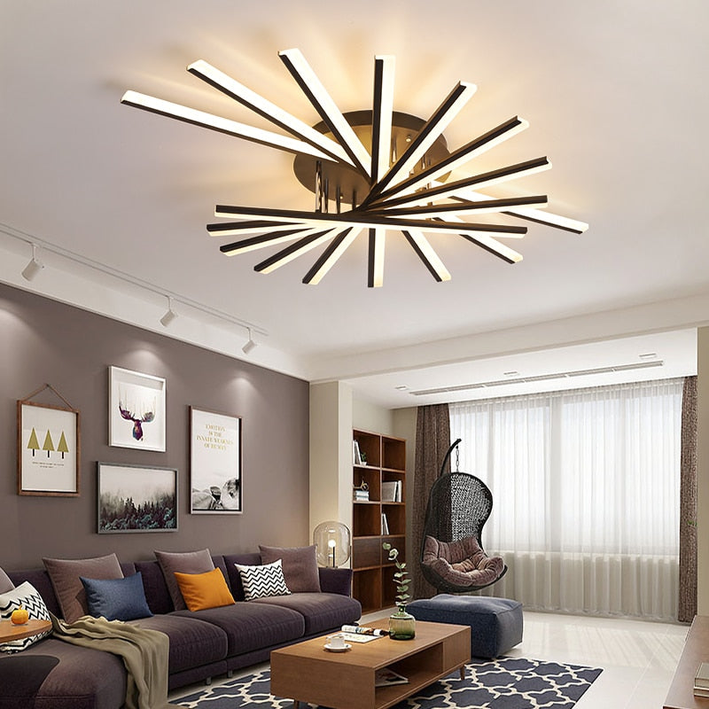Plafonnier Luminaire Moderne et Raffiné - Metacio-Plafonnier-Olloret