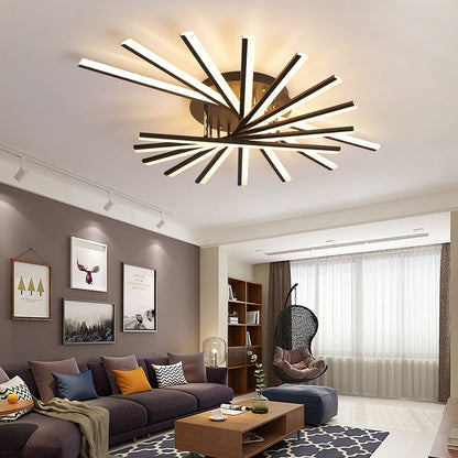 Plafonnier Luminaire Moderne et Raffiné - Metacio-Plafonnier-Olloret