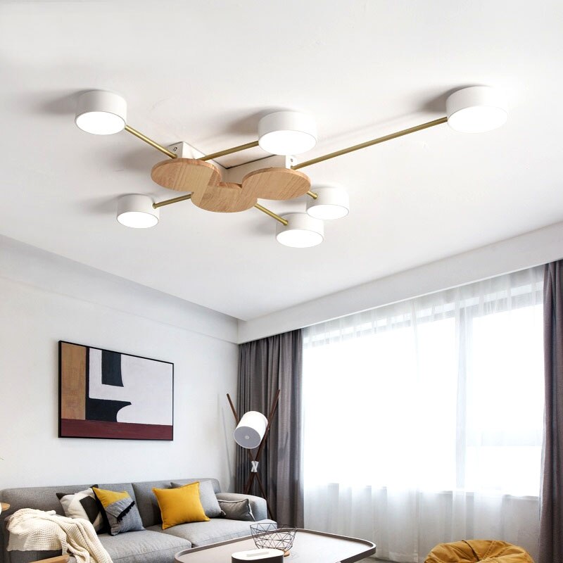 Plafonnier Luminaire Moderne et Sophistiqué - Potento-Plafonnier-Olloret