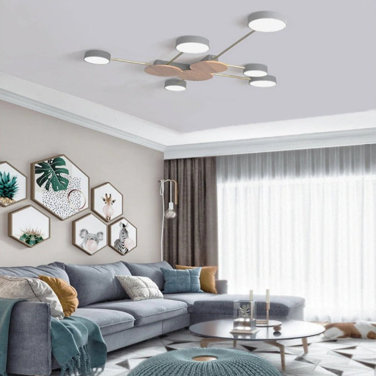 Plafonnier Luminaire Moderne et Sophistiqué - Potento-Plafonnier-Olloret