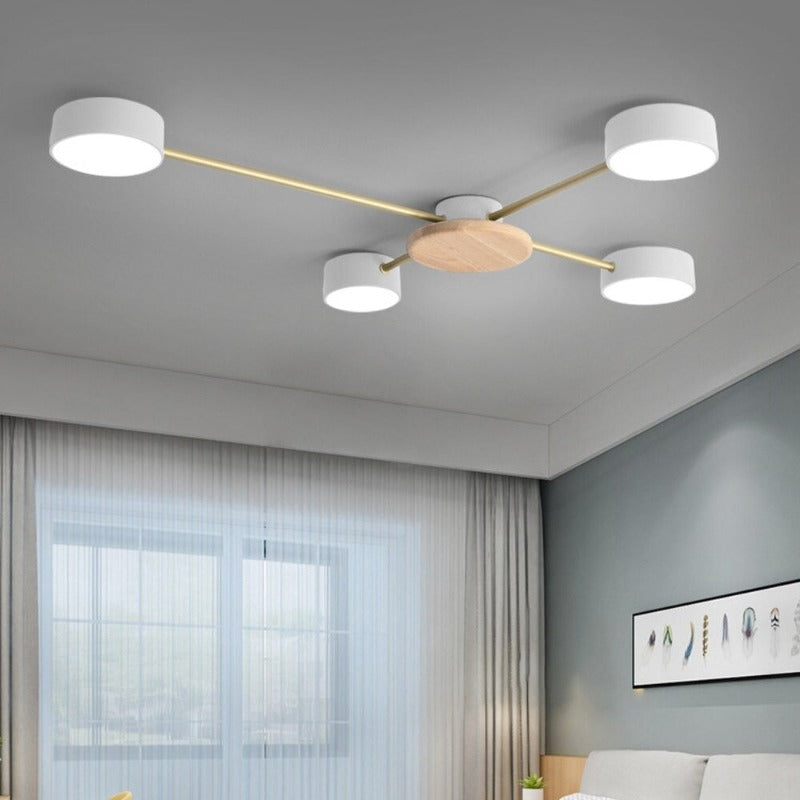 Plafonnier Luminaire Moderne et Sophistiqué - Potento-Plafonnier-Olloret