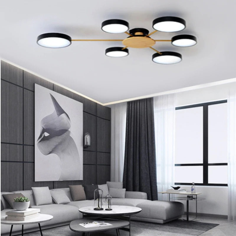 Plafonnier Luminaire Moderne et Sophistiqué - Potento-Plafonnier-Olloret