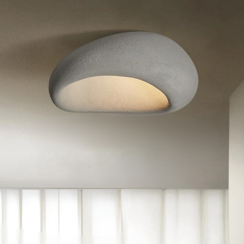 Plafonnier Luminaire Style Wabi-Sabi Naturel et Élégant - Saburo-Plafonnier-Olloret