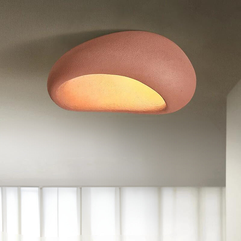 Plafonnier Luminaire Style Wabi-Sabi Naturel et Élégant - Saburo-Plafonnier-Olloret