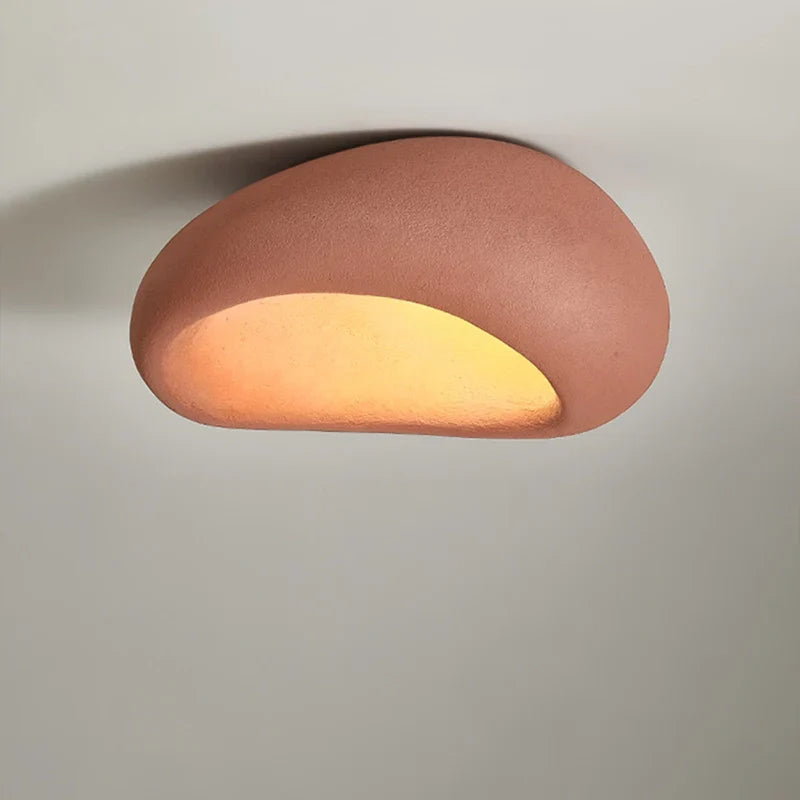 Plafonnier Luminaire Style Wabi-Sabi Naturel et Élégant - Saburo-Plafonnier-Olloret