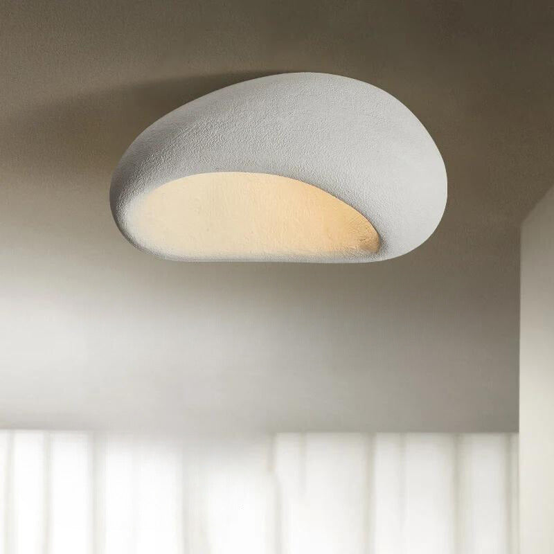 Plafonnier Luminaire Style Wabi-Sabi Naturel et Élégant - Saburo-Plafonnier-Olloret