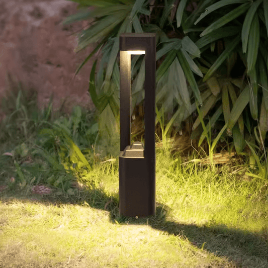 Potelet Extérieur LED en Aluminium Résistant aux Intempéries – Celestia-lampe solaire extérieur-Olloret