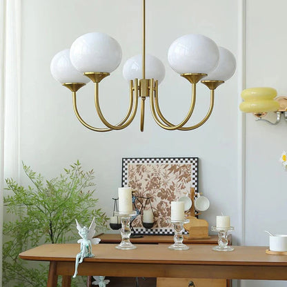Suspension Chandelier Luminaire Vintage Fleurs de Rose Raffiné - Rosalia-suspension luminaire-Olloret